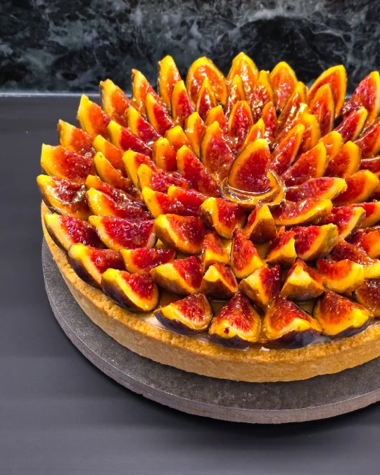 Foto della creazione «Crostata ai fichi e mascarpone»