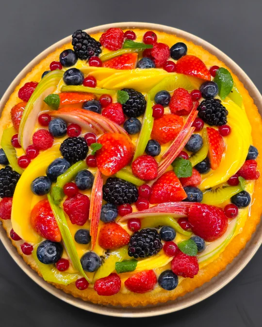 Foto 2 di 2 della creazione «Crostata morbida alla frutta»
