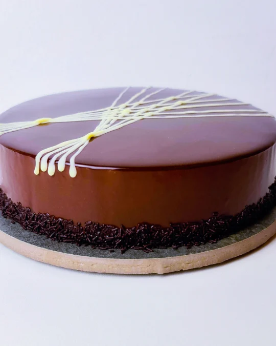 Foto della creazione «Torta al cioccolato, amaretto e marroni»