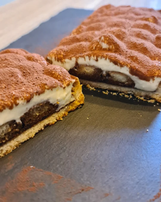 Foto 2 di 2 della creazione «Crostata al tiramisù»