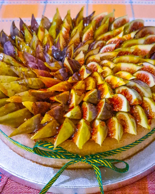 Foto 2 di 2 della creazione «Crostata ricotta e fichi»