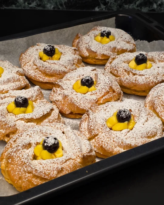 Foto della creazione «Zeppole di San Giuseppe al forno»