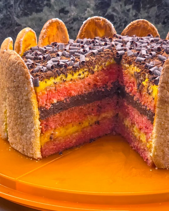 Foto 2 di 3 della creazione «Torta Charlotte Zuppa Inglese»