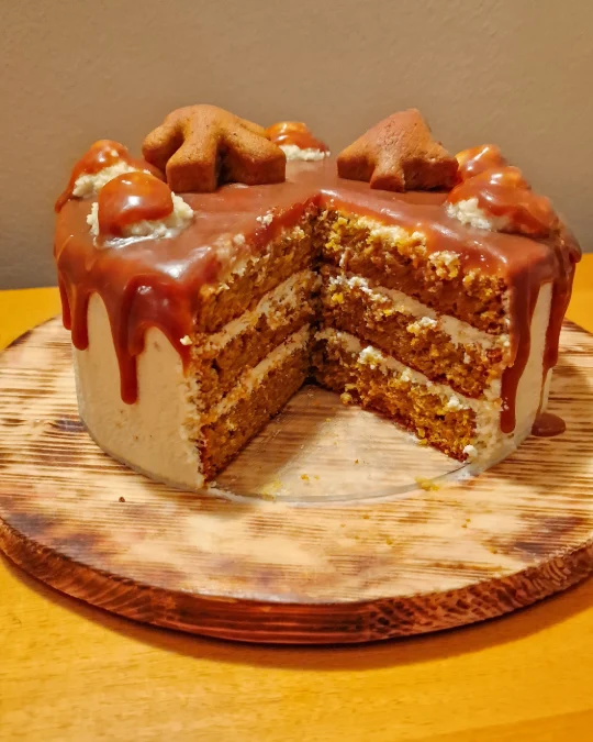 Foto 2 di 2 della creazione «Chai Pumpkin Cake»